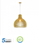 Pakabinamas &scaron;viestuvas, medinis, E27