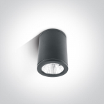 6W LED cilindro formos &scaron;viestuvas, antracito sp., 3000K