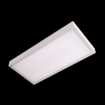 19,2W LED pavir&scaron;inė panelė RUBIN LOOK, balta, 4000K, 41,7x41,7cm