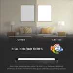 22W LED &scaron;viestuvas į magnetinius bėgelius ULTRA THIN, juodas, 3000K