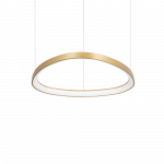 48W LED pakabinamas &scaron;viestuvas GEMINI, žalvario sp., 3000K, dimeriuojamas