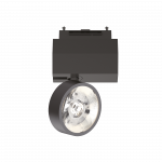 9W LED &scaron;viestuvas į 3 fazių bėgelį ARCA, juodas, 3000K