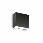 Sieninis fasado &scaron;viestuvas TETRIS-1, G9, juodas, IP44