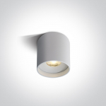 8W LED cilindro formos &scaron;viestuvas, baltas, 3000K