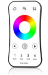 LED juostos valdymo pultelis, RGB/RGBW, keturių zonų, RF 2.4G R8