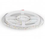 4,2W/m LED juosta, 60LED/m, 12V, raudona sp., IP20, 5 metrų ritė