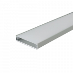 LED pavir&scaron;inis profilis su dangteliu, sidabro sp., 2000x50x10mm
