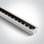 40W LED įleidžiamas &scaron;viestuvas, baltas, 4000K