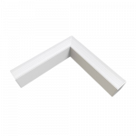 10W LED pakabinamo linijinio &scaron;viestuvo L formos sujungimas, baltas, 6000K