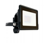 10W LED prožektorius V-TAC, juodu korpusu, 6500K