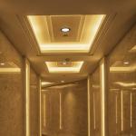 12W LED įleidžiamas &scaron;viestuvas, baltas, 3000-6400K
