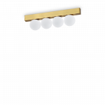 12W LED pavir&scaron;inis &scaron;viestuvas PING PONG, žalvario sp., 3000K