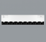 12W LED &scaron;viestuvas DARK LIGHT į magnetines sistemas INSIGHT, baltas, 3000K, DALI
