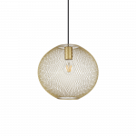 Pakabinamas &scaron;viestuvas NET, E27, aukso sp.