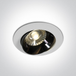 20W LED įleidžiamas pakreipiamas &scaron;viestuvas, baltas, 3000K