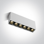 15W LED pavir&scaron;inis &scaron;viestuvas, baltas, 3000K