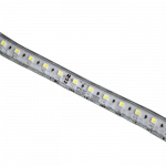 9W/m LED juosta, 230V, 3000K, IP65, 50m ritė