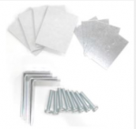 Įleidžiamos panelės AGAT CLEAN LED montavimo spaustukų rinkinys gipskartonio luboms