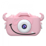 SKAITMENINĖ KAMERA VAIKAMS 1080P "COW PINK"