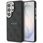 Dėklas Guess PU Leather 4G Gold Frame Magnetic Samsung S948 S26 Ultra juodas