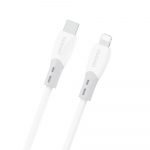 USB kabelis Dudao L25SX USB-C to Lightning 30W 2.0m baltas