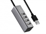 USB &scaron;akotuvas Hoco HB1 su 4 USB jungtimis
