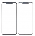 LCD stikliukas Apple iPhone XR su OCA juodas V2 ORG
