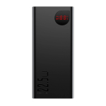 I&scaron;orinė baterija Power Bank Baseus Adaman 22.5W 20000mAh juoda PPAD070101