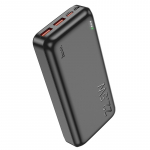 I&scaron;orinė baterija Power Bank Hoco J101A PD 20W+Quick Charge 3.0 22.5W 20000mAh juoda
