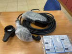 Elektromobilių įkrovimo stotelė IEC62196-2 Type 2 16A 3600W Wifi Bluetooth APP Control 10m su laikikliais