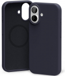 Dėklas Mercury Pure Magsafe Silicon Case Apple iPhone 17 tamsiai mėlynas