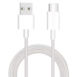 USB kabelis Xiaomi USB-A to USB-C 3A 1.0m baltas