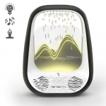 Belaidis miego ir poilsio garsiakalbis Reach Relaxing Rain juodas