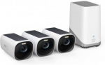 Vaizdo stėbėjimo kamera EufyCam S330 3 kamerų komplektas