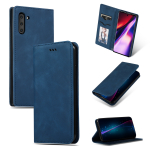 Dėklas Business Style Samsung A105 A10 tamsiai mėlynas