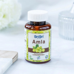Maisto papildas Amla vitamino C &scaron;altinis Sri Sri Tattva, 60 tablečių