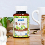 Maisto papildas Brahmi nervų sistemai, nuo streso Sri Sri Tattva, 60 tablečių