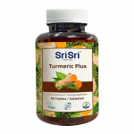 Maisto papildas Ciberžolė Turmeric Plus Sri Sri Tattva 60 tablečių