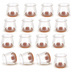 AceMining 24vnt 3 dydžių kėdžių kojų apsaugos A