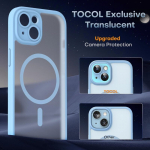 TOCOL iPhone 15 Plus dėklas su &bdquo;MagSafe&ldquo;