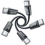 &bdquo;LISEN&ldquo; USB C - USB C kabelis, 60 W 1 m