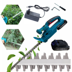 Akumuliatorinės gyvatvorių žirklės, krūmapjovė ADM (suderinama su Makita tipo baterijomis)