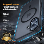 Magnetinis iPhone 16 dėklas su &bdquo;MagSafe&ldquo;