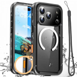 iPhone 17 Pro dėklas, atsparus vandeniui, &bdquo;MagSafe 360&deg;&ldquo;