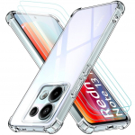&bdquo;Xiaomi Redmi Note 13 Pro 5G&ldquo; / &bdquo;Poco X6 5G&ldquo; dėklas + 2 stiklai A