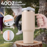 PRAOAHEI termosinis puodelis, 1180 ML