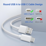 USB C tipo prailginimo laidas, 9 m