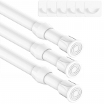 3 dalių užuolaidų karnizas 41&ndash;70 cm 13 mm skersmuo