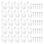 25 vnt. T8 U laikikliai LED juostai