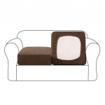 Sofos pagalvėlės užvalkalas 100-125 cm 2 vnt.